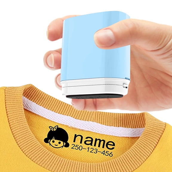 Supply Name For Clothing Kids Fabric Stamper for Clothes - Craft Tool for Personalizing Apparel and Fabric Projects