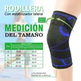 thumbnail image 2 of 1 Par Rodilleras Elásticas Deportivas Compresion Para Gym, 2 of 8