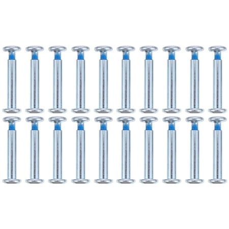 

20pcs Inline Skate Screws Skating Wheel Screws Hexagonal Socket Screws