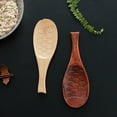 thumbnail image 4 of Travelwant 3Pcs/Set Wood Spoons Wooden Rice Paddle Versatile Serving Spoon Nonstick Heat Resistance Cooking Spoon for Kitchen Cookware, 4 of 7