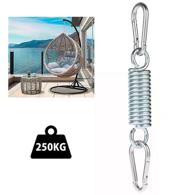 Ressort de Chaise Suspendue, Ressort de Hamac Robuste, Crochet de Suspension Extérieur pour Hamac