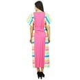 thumbnail image 6 of Bimbae Womens Long Cotton Pannel Caftan Designer Collection Beach Cover Up Kaftan Dress, 6 of 7