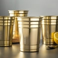 thumbnail image 4 of (2 pack) Thyme & Table 17 fl oz Gold Party Cups, Set of 4, 4 of 6