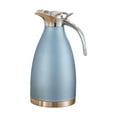 thumbnail image 2 of simhoa Carafe Thermique en Acier Inoxydable 2.0L pour Café, Voyage, Camping Robuste Bleu, 2 of 8