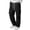 Black, variant on Wutalume Men's Cargo Pants with Pockets — Loose Work Trousers for Men, Drawstring Baggy Style, Multi-Pocket Casual Pants for Outdoor