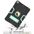 thumbnail image 6 of Dteck Rugged Case for iPad 9th/8th/7th Generation 10.2 inch, Heavy Duty Hybrid Case with Kickstand Full Body Protective Case Shell for iPad 10.2" 2021/2020/2019,Black/Mint, 6 of 6