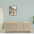 thumbnail image 2 of Stupell Boating Coastal Seaside Town Buildings Landscape Photography Black Framed Art Print Wall Art, 2 of 7