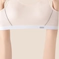 thumbnail image 5 of LYMAYTER Girls Training Bra Teens Cotton Sports Bra Teenage Wirefree Bralette U Shape Back Crop Tops Vest 13-18Y, 5 of 8