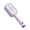 purple, variant on Rechargeable 2-in-1 Misting Detangling Brush, Electric Spray Massage Comb for All Hair, Anti-Frizz Steam Straightener