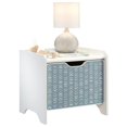 thumbnail image 3 of Sauder Pinwheel 1 Drawer Kids Nightstand in Soft White, 3 of 12