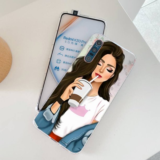 Funda de teléfono Princess Female boss coffee para Samsung S21 A10 para Redmi Note 7 9 para Huawei P30Pro Honor 8X 10i qiuyongming unisex