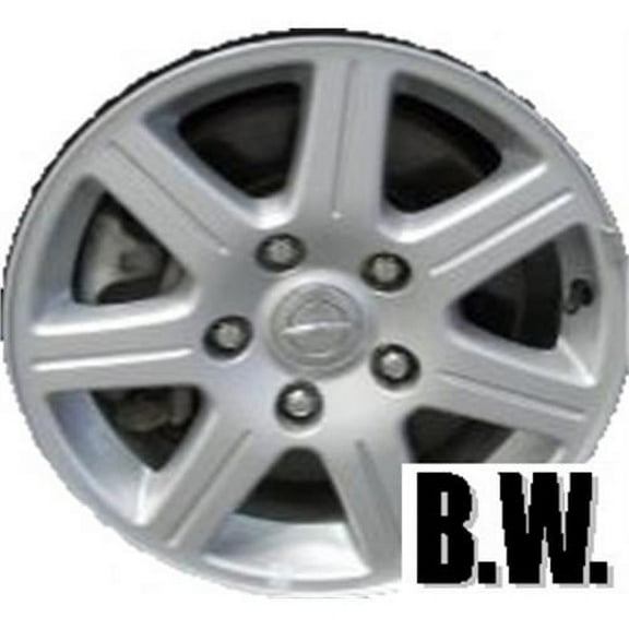 16x6.5 in Wheel for CHRYSLER TOWN & COUNTRY 2011-2012 SILVER Recond Alloy Rim
