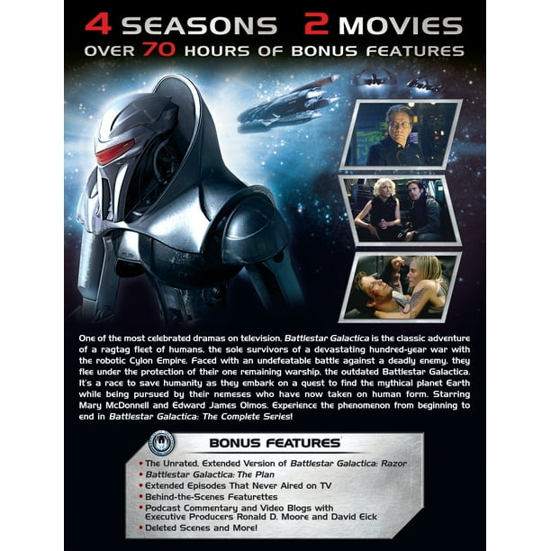 Battlestar Galactica: The Complete Series (Box Set) [DVD] - Walmart.ca