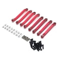 thumbnail image 1 of Barra de conexión fija Kit de conector servo resistente al desgaste del servo impermeable reemplazo liviano liviano de servo para 1/12 D90 D99 D99s rojo Monstrate FN001613-01, 1 of 6