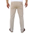 thumbnail image 2 of Pantalón de gabardina stretch John Silver  Corte recto color arena, 2 of 5