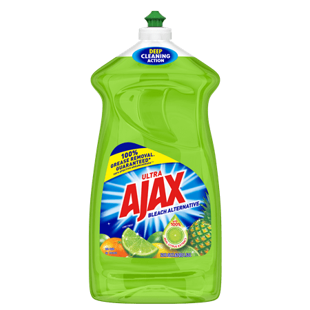 Ajax Ultra Triple Action Liquid Dish Soap, Lime - 52 fluid ounce