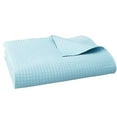 thumbnail image 2 of Hudson Park Courtepointe Courte à Carreaux Très Grand Bleu Azur Coton Polyester, 2 of 3