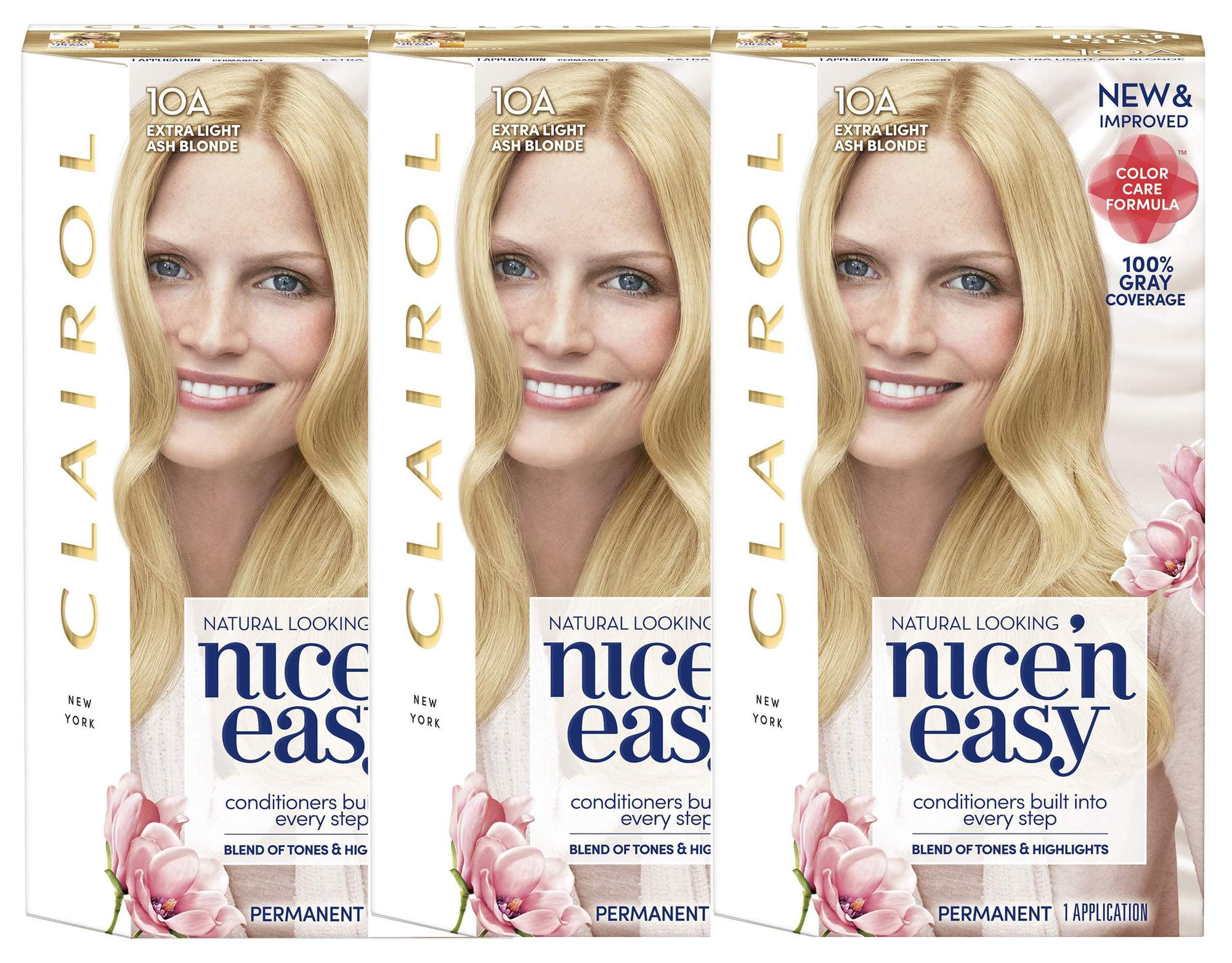 3. Clairol Nice'n Easy Permanent Hair Color, 9A Light Ash Blonde, Pack of 1 - wide 6