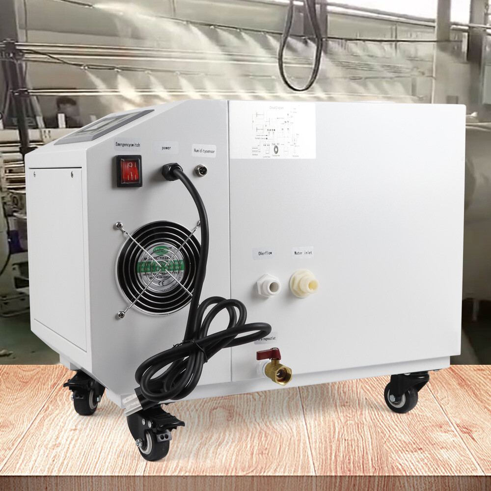 300W 110V Cool Fog Maker Machine Ultrasonic Humidifier Commercial Industrial Continuous for Agriculture