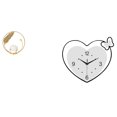 thumbnail image 1 of Escultura De Bola De Corazón De Cristal, Figura De Metal, Adorno De Escritorio, Estatua, Soporte, Reloj De Acrílico, Decoración, Diseño Creativo, Movimiento Silencioso, Arte De Pared Para, 1 of 8
