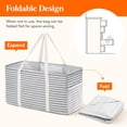 thumbnail image 4 of Bolsa Lifewit plegable, grande, 57 x 30 x 26 cm, color gris, 4 of 9