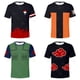 thumbnail image 2 of 2022 Anime Naruto T Shirt for Men 3D Printed Women's Clothing Summer Cool Short Sleeve Children Tee Shirts Unisex Casual Top140 Gao Jinjia LED, 2 of 2