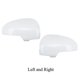 thumbnail image 5 of Car White Rearview Side Glass Mirror Cover Trim Rear Mirror Covers Shell For Prius 2010 2011 2012 R, 5 of 5