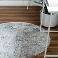 thumbnail image 4 of Unique Loom Caspian Collection Area Rug - Ramsar (4' 1" Round Cream/Ivory), 4 of 12