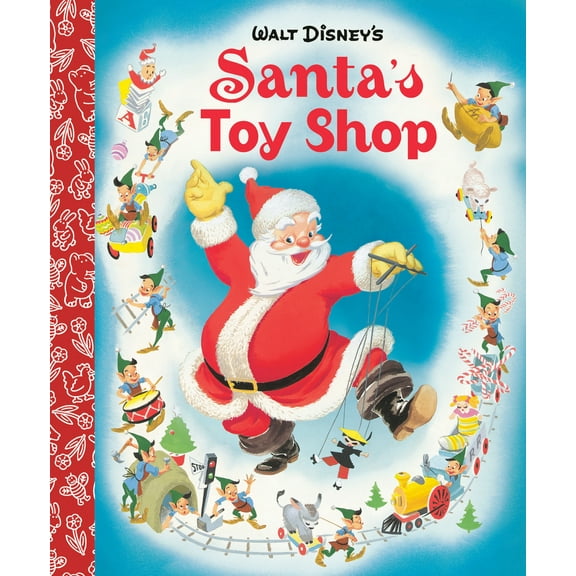 Pre-Owned Santa's Toy Shop Little Golden Board Book (Disney Classic) (Board book) 0736441115 9780736441117