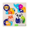 thumbnail image 4 of Xuanheng Infant Puzzles 3D Puzzle Cartoon Wooden Puzzles for Beginner Gift Kid forest, 4 of 8