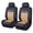 Beige, variant on Flying Banner Car Seat Covers Protectors Full Set Synthetic Leather Front Pair Pink