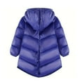 thumbnail image 4 of Miluxas Kids Winter Coats with Hooded Light Puffer Coat Warm Padded Jacket for Baby Boys Girls Toddler Blue 6 Years, 4 of 7