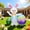 multicolored, variant on 5FT Easter Inflatables Bunny with Egg LED Lights Quick Inflation Outdoor Yard Decoration Easter Decor Holiday Inflatable for Patio Garden Lawn