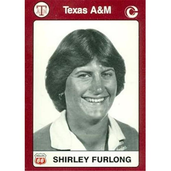 Carte de Golf Shirley Furlong (Texas A&m) 1991 Collection Collégiale No.3
