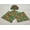 Green, variant on Roosters Cloth Napkins by Penny's Needful Things (Set of 4) (Black)