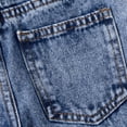 thumbnail image 7 of YunPes Kids Girls Bow Jeans Wide Leg Baggy Flare Denim Pants Trendy Preppy Cute Clothes Y2K High Waisted Denim Jeans Aesthetic Pants, 7 of 7