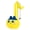 Mametchi, variant on Otamatone Melody Tamagotchi Electronic Portable Music Instrument/Synthesizer Toy from Japan by Maywa Denki (Officially Licensed) [English Instructions] - Kuchipatchi