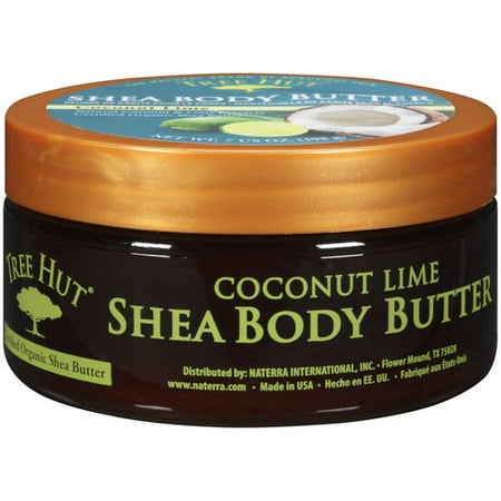 Tree Hut Shea Coconut Lime Body Butter, 7 oz
