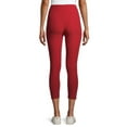 thumbnail image 4 of Time and Tru Women's Capri Leggings, 2-Pack, 4 of 11
