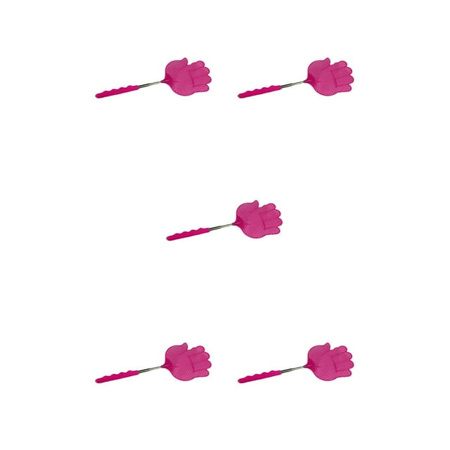 Yuarrent Matamoscas extensible, matamoscas, herramienta de Control de plagas de plástico, mango telescópico de buena elasticidad, herramientas Type2 NO2