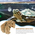 thumbnail image 3 of BESTYASH Plataforma De Escalada Para Reptiles Con Cueva De Resina Color Café Para Mascotas, 3 of 6
