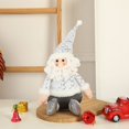 thumbnail image 1 of Xihbxyly Palets de Liquidación a La Venta Decoración de Muñeco de Navidad Sentado Decoración de Navidad Decoración de Muñeco de Nieve de Papá Noel, 1 of 3