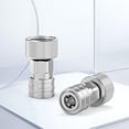 thumbnail image 3 of Garden Hose to Pressure Washer Adapter, 3/4” GHT to 1/4” Quick Connect, Convert Water Hose to Power Washer Connector with Stainless Steel Construction for Car Wash, Nozzle and Sprayer Attachment, 3 of 8