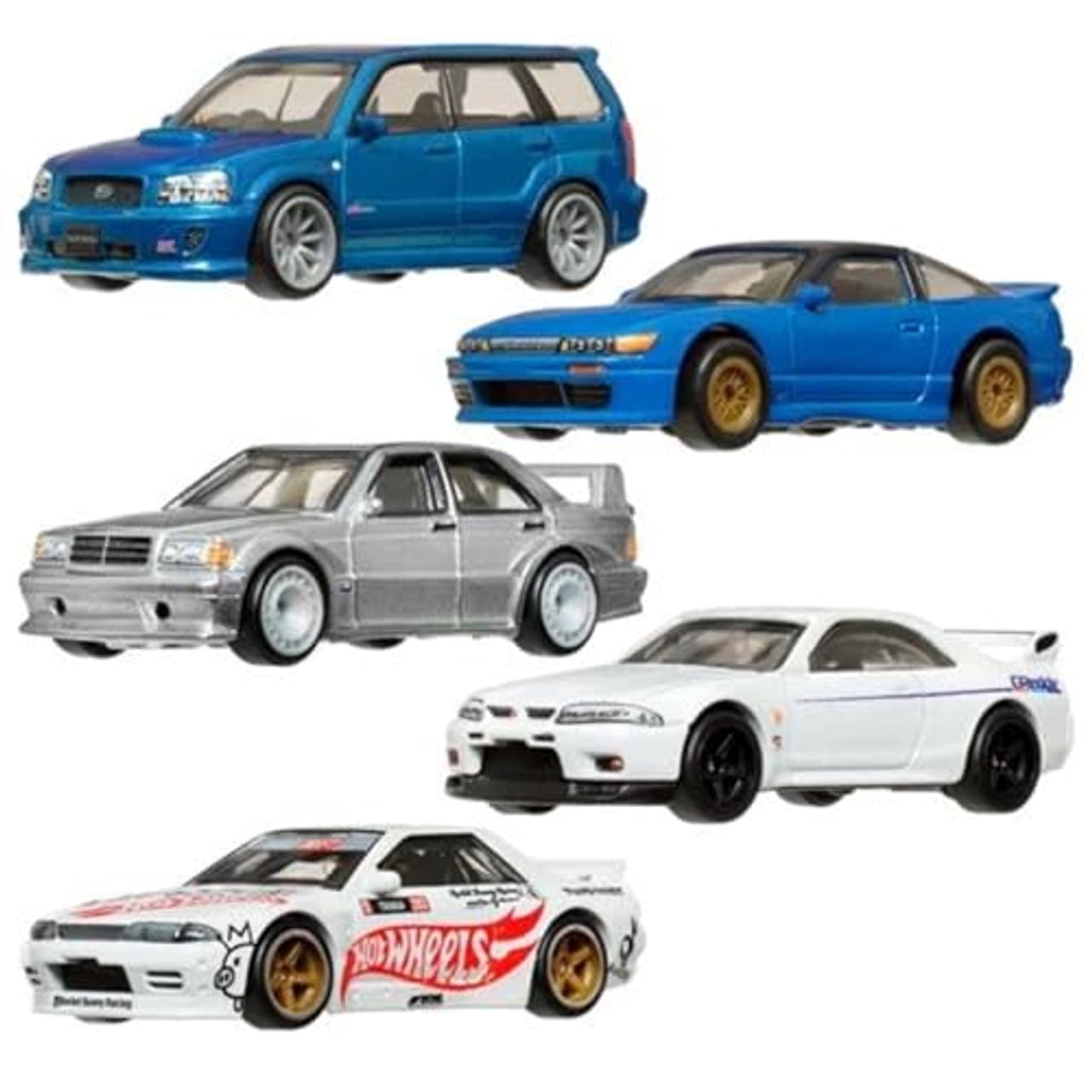Hot Wheels Modern Classics Die Cast Cars Set of 5 FPY86-961E