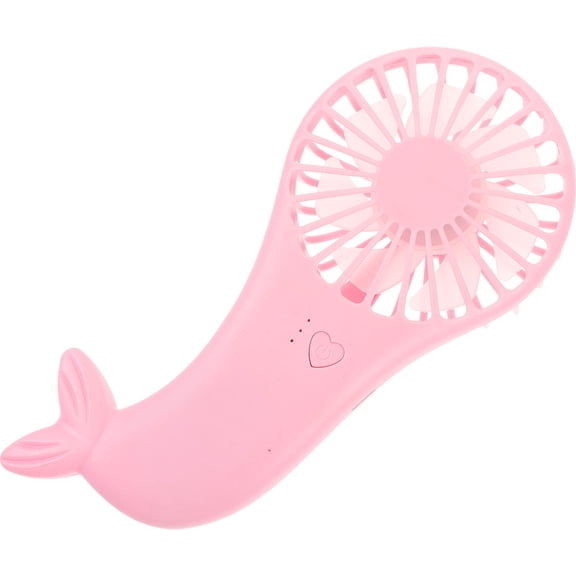 BESTYASH Multi Function Portable Fan in Pink Compact Charging Fan for Home and Office