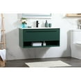 thumbnail image 2 of 40 inch single bathroom vanity in green, 2 of 8
