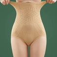thumbnail image 7 of Tummy Control Shapewear Briefs For Women, Slimming High Waisted Seamless Panties, Stretchy Lifting Body Shaper Girdle Underwear, 7 of 7