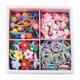 thumbnail image 2 of Horquillas infantiles, set de accesorios para el cabello de princesa, diadema coreana, horquillas pequeñas de goma para bebés, goma elástica para el cabello, 2 of 5