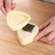 thumbnail image 2 of Molde De Bola De Arroz Triángulo Sushi Bento Japonés 2 Piezas Bento Comida Japonesa Beige, 2 of 5