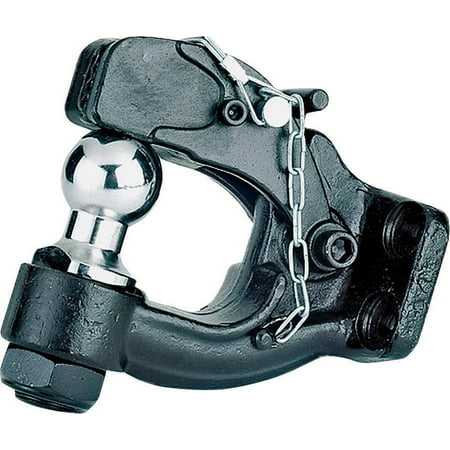 Cequent 74116 Pintle Hook with (2) Balls, 16000 lb Gross, 3000 lb Tongue